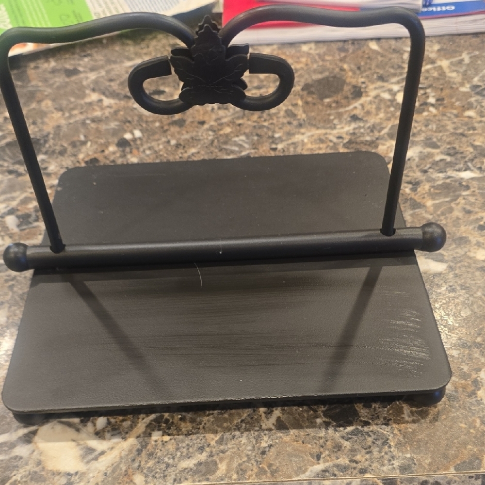 Longaberger Black Metal Decorative Piece